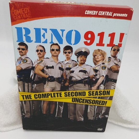Reno 911 The Complete Second Season Uncensored Boxed Set 3-Discs TV Comedy 2005 - Picture 3 of 7